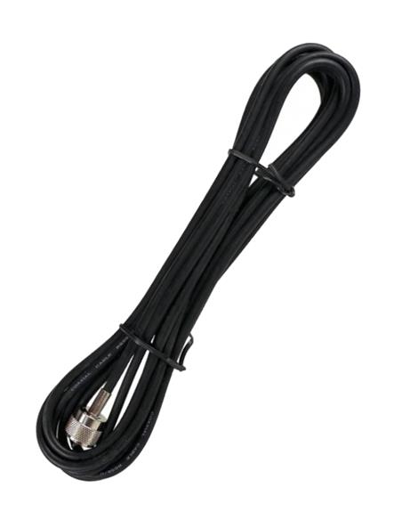 SUPER SANTIAGO 1200 Antena CB 5/8 2m. base PL + cable