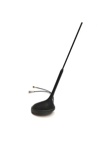 SIRIO COMBO GPS/V-UHF Antena VHF-UHF-GPS 55 cm ajustable