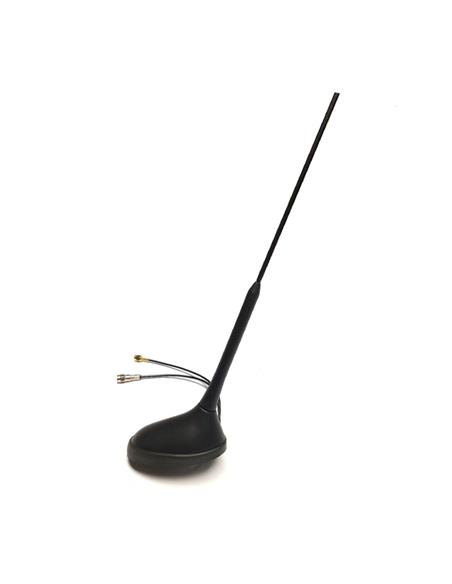 SIRIO COMBO GPS/V-UHF Antena VHF-UHF-GPS 55 cm ajustable