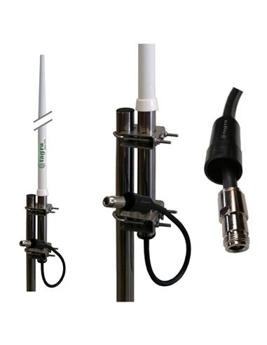 TAGRA KAD-BIBANDA antena base bibanda 2.65 m 200 W