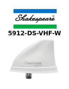SHAKESPEARE 5912-DS-VHF-W antena marina VHF tipo dorsal