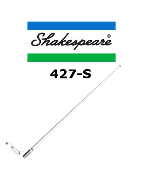 SHAKESPEARE 427S antena marina vhf 1.5m 3dB b.inox