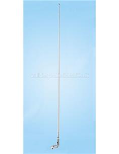 SHAKESPEARE 5101S antena VHF marina 2.4m base de acero 2