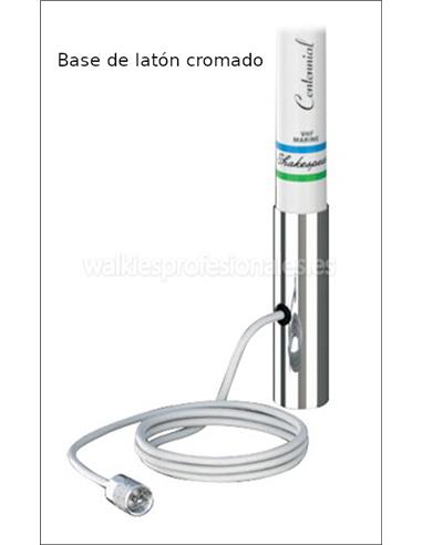 SHAKESPEARE 5101S antena VHF marina 2.4m base de acero