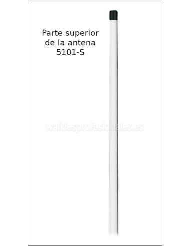 SHAKESPEARE 5101S antena VHF marina 2.4m base de acero