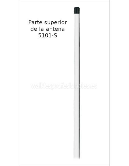 SHAKESPEARE 5101S antena VHF marina 2.4m base de acero