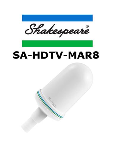 SHAKESPEARE SA-HDTV-MAR8 antena TV 20cm 30dB