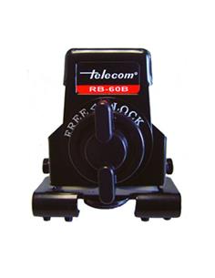 TELECOM RB-60B Soporte de antena para maletero (negro cromado)