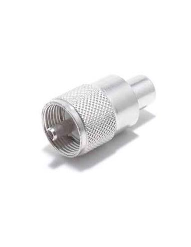 MT-259-R-S conector pl para rg58 plateado