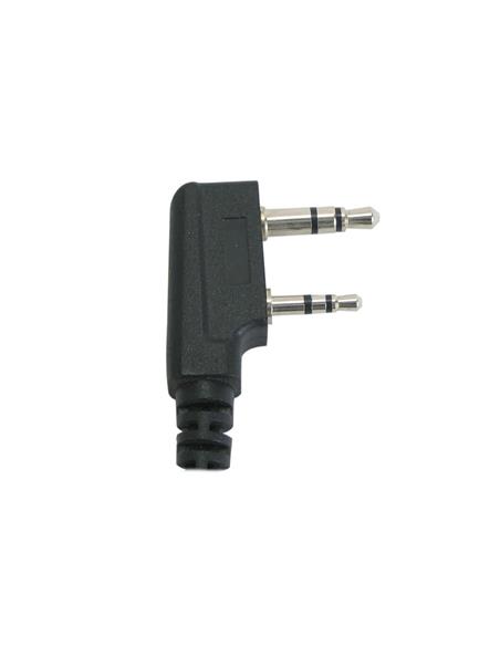 BX-1502 microauricular cable rizado (kenwood, veckom, etc)
