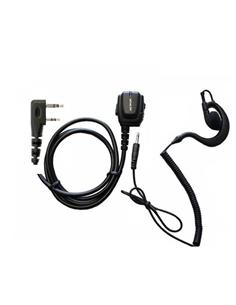 JDR1702 auricular con micrófono robusto/profes.tipo kenwood