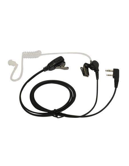 SARI-MAT-K Microauricular tubular para Kenwood