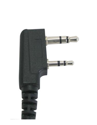 SARI-MAT-K Microauricular tubular para Kenwood