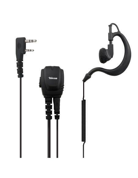 JD-2302 Microauricular de gama profesional para Kenwood