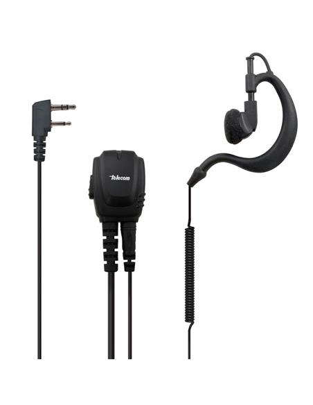 JD-2301-IL Microauricular de gama profesional para Icom