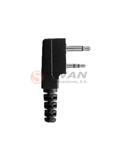 JD-MAT-IL Microauricular tubular para Icom