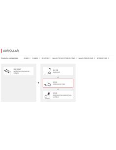 ICOM SP-26 Auricular de tubo acústico 2.5 mm 2