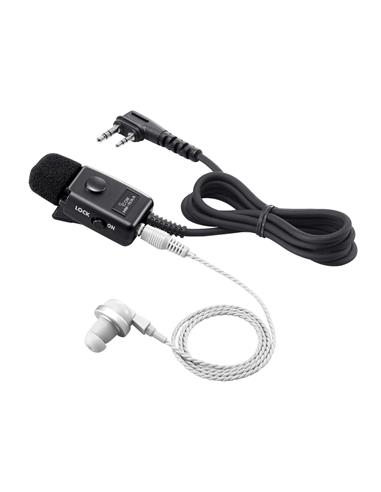 ICOM HM-153LS Microauricular duradero tipo L