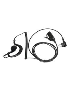 BX-1503 microauricular cable rizado para Motorola DP-1400, Motorola R-2, Dynascan V600, etc.