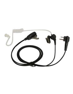 SARI-MAT-M Microauricular tubular para Motorola, Tecom y Dynascan