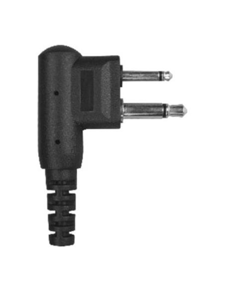 SARI-MAT-M Microauricular tubular para Motorola, Tecom y Dynascan