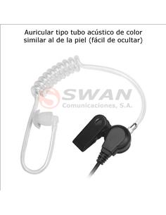 JD-MAT-DMR Microauricular tubular para Motorola 2