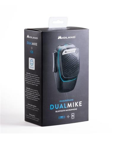 DUAL MIKE 4 PIN Kit CB manos libres Midland