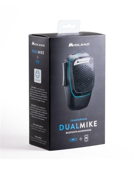 DUAL MIKE 4 PIN Kit CB manos libres Midland