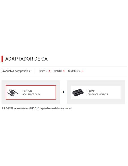 ICOM BC-157S Adaptador AC para BC-121
