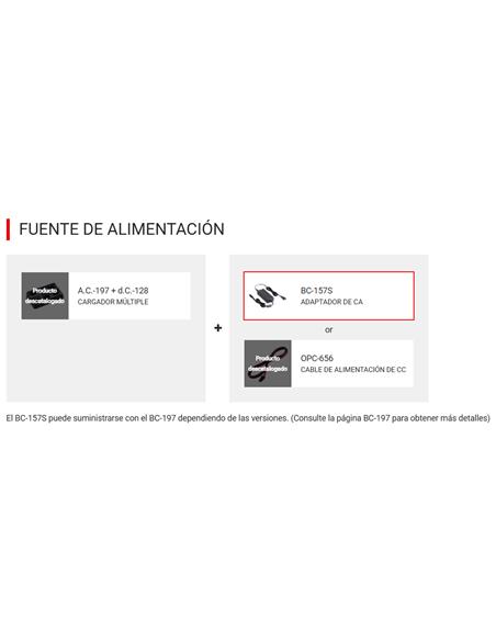 ICOM BC-157S Adaptador AC para BC-121