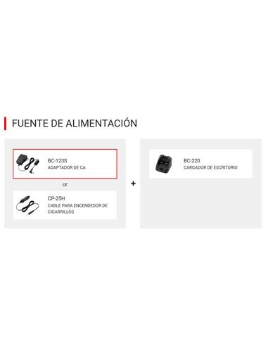 ICOM BC-123SE Adaptador de corriente CA