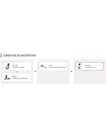 ICOM BC-147E Adaptor AC para BC-152N