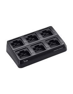 ICOM BC-211 Cargador múltiple 6 celdas radios LTE