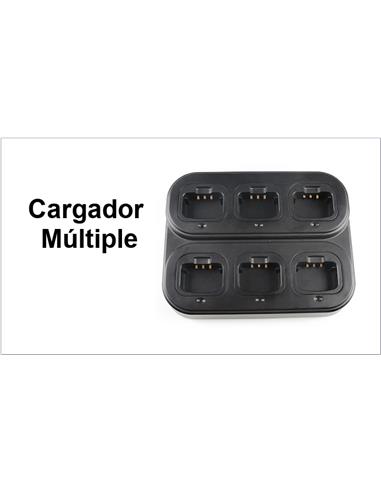 TY-CH-MULTI-MD380 cargador rápido múltiple (6 celdas) para TYT MD-380