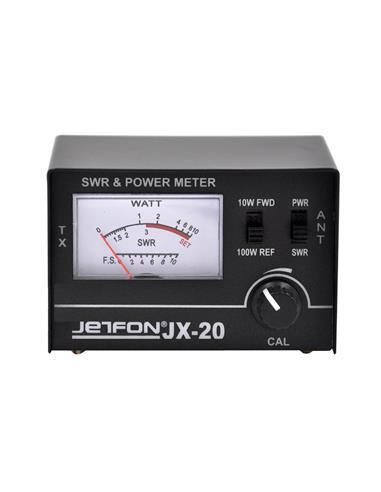 JETFON JX-20 medidor estacionarias/vatímetro 1.5-150 MHz