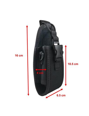 MY-121-L funda grande cordura negra bandolera