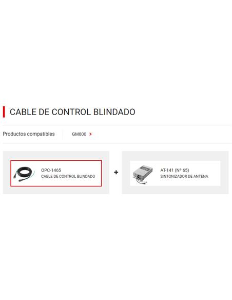 ICOM OPC-1465 Cable de conexión para AT-141 (10m)