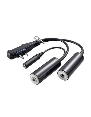 ICOM OPC-2401 Adaptador auriculares aviación para IC-A16E