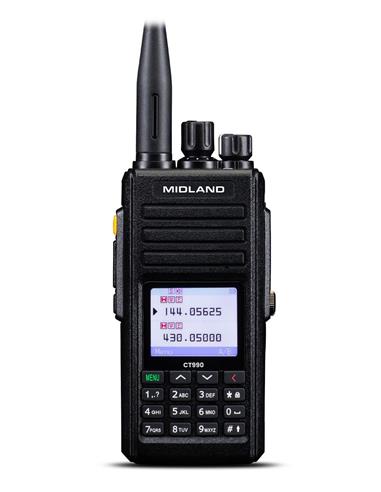 MIDLAND CT-990-EBR Walkie bibanda VHF/UHF