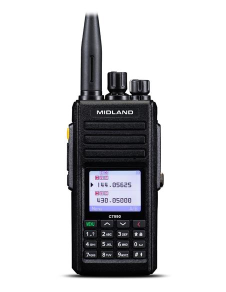 MIDLAND CT-990-EBR Walkie bibanda VHF/UHF
