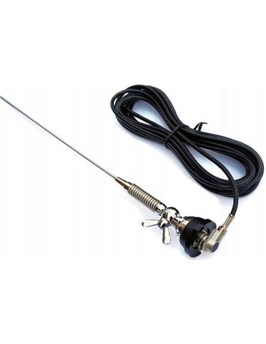 SIRIO MGA108-550S-BNC antena móvil ajustable 108-550 MHz