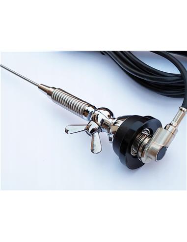 SIRIO MGA108-550S-BNC antena móvil ajustable 108-550 MHz