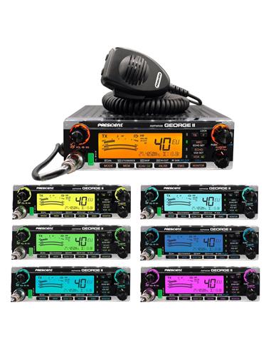 PRESIDENT GEORGE II emisora cb 40cx AM/FM/SSB