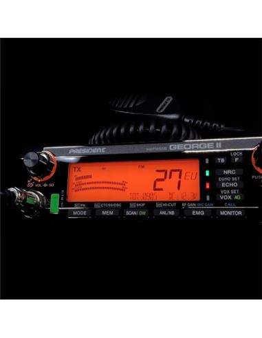 PRESIDENT GEORGE II emisora cb 40cx AM/FM/SSB