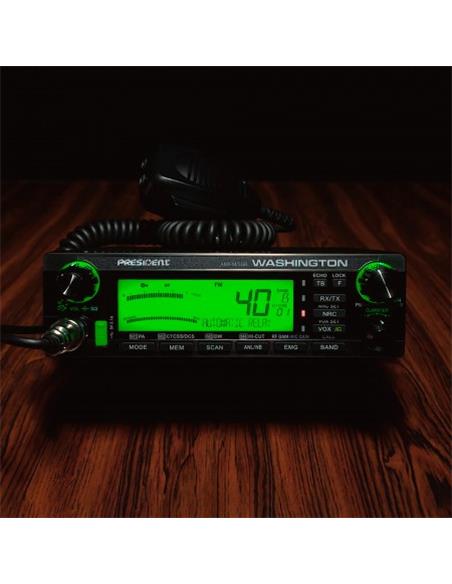 PRESIDENT WASHINGTON Emisora CB 12 V AM/FM/SSB