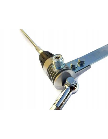 SIRIO BOOMERANG-27A Antena CB de balconera 3.35 m aluminio