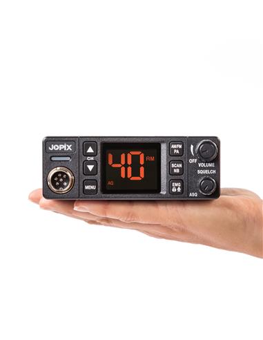 JOPIX AT-606PRO Emisora móvil CB AM/FM 12/24 V