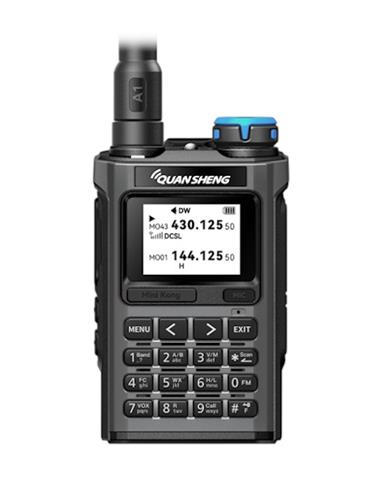 QUANSHENG UV-K1 MINI KONG Walkie VHF/UHF 1400 mAh