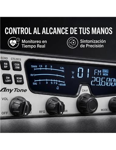 ANYTONE AT-5100 Emisora móvil de 10 metros