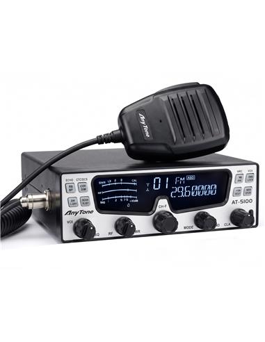 ANYTONE AT-5100BT Emisora móvil 10 metros Wireless